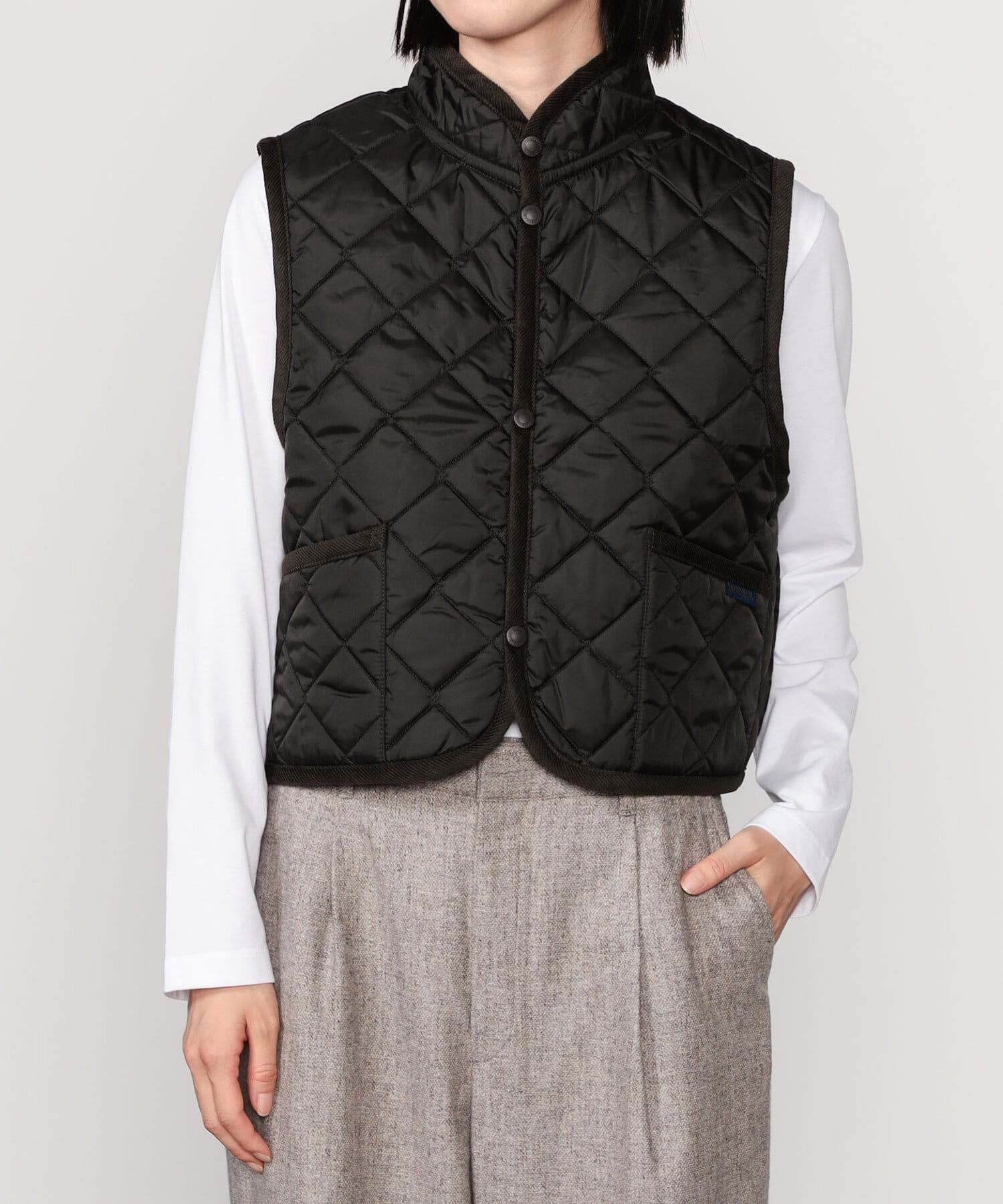 LAVENHAM キルティングベスト Brooks Brothers×LAVENHAM ミックフィールド