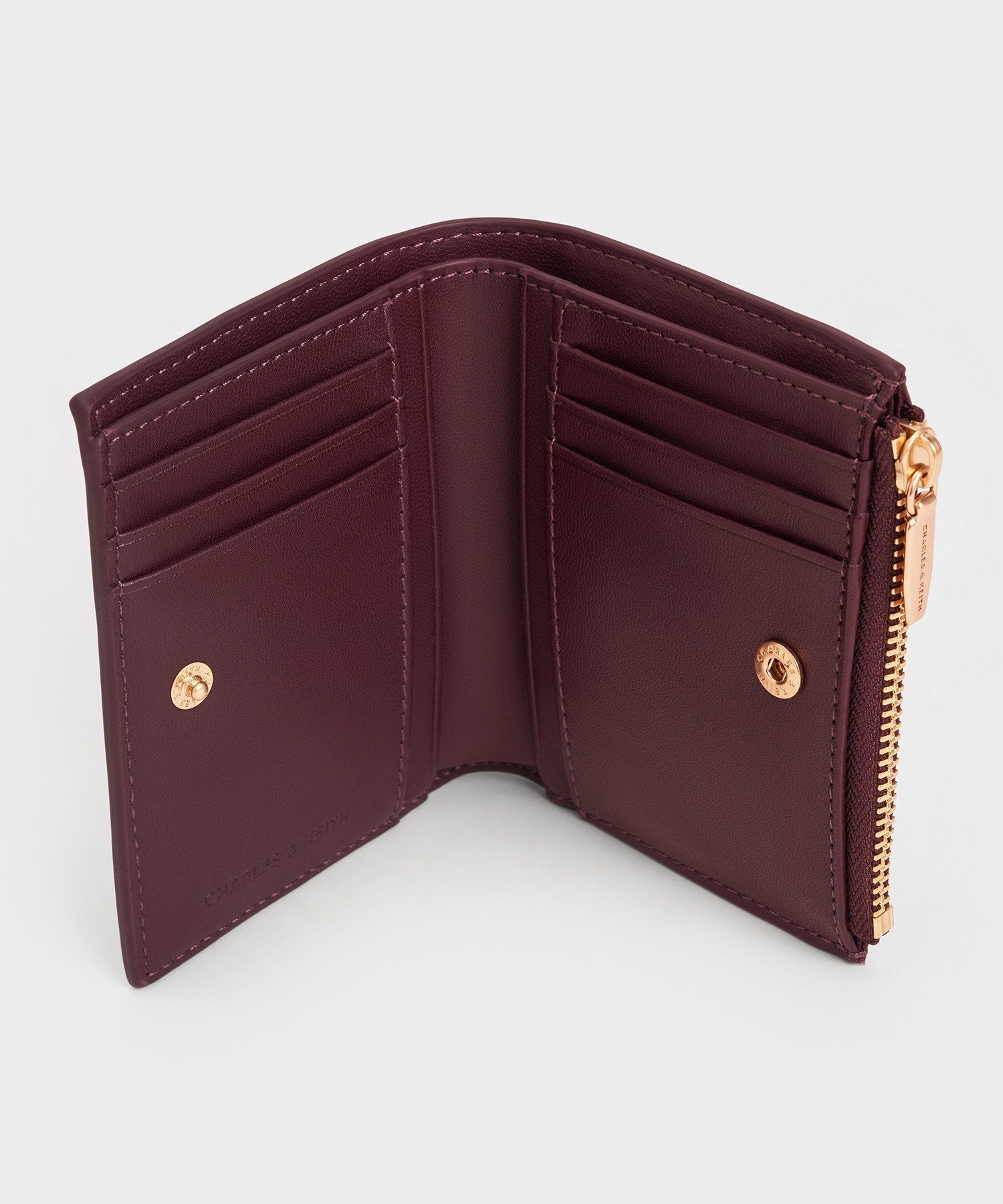 CHARLES & KEITH｜Midori ミドリ ジオメトリックトップジップ