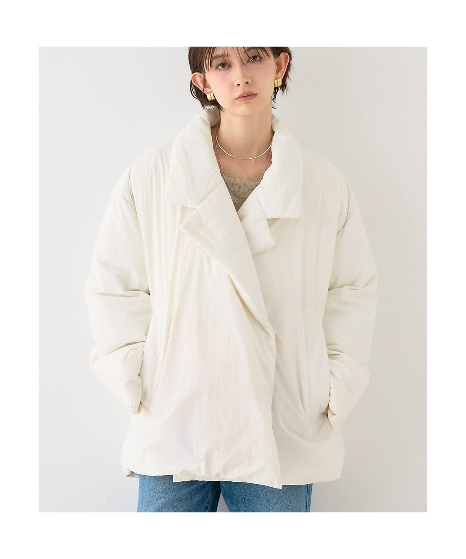 Rouge vif la cle｜【一部店舗限定】コクーンミドルダウンジャケット