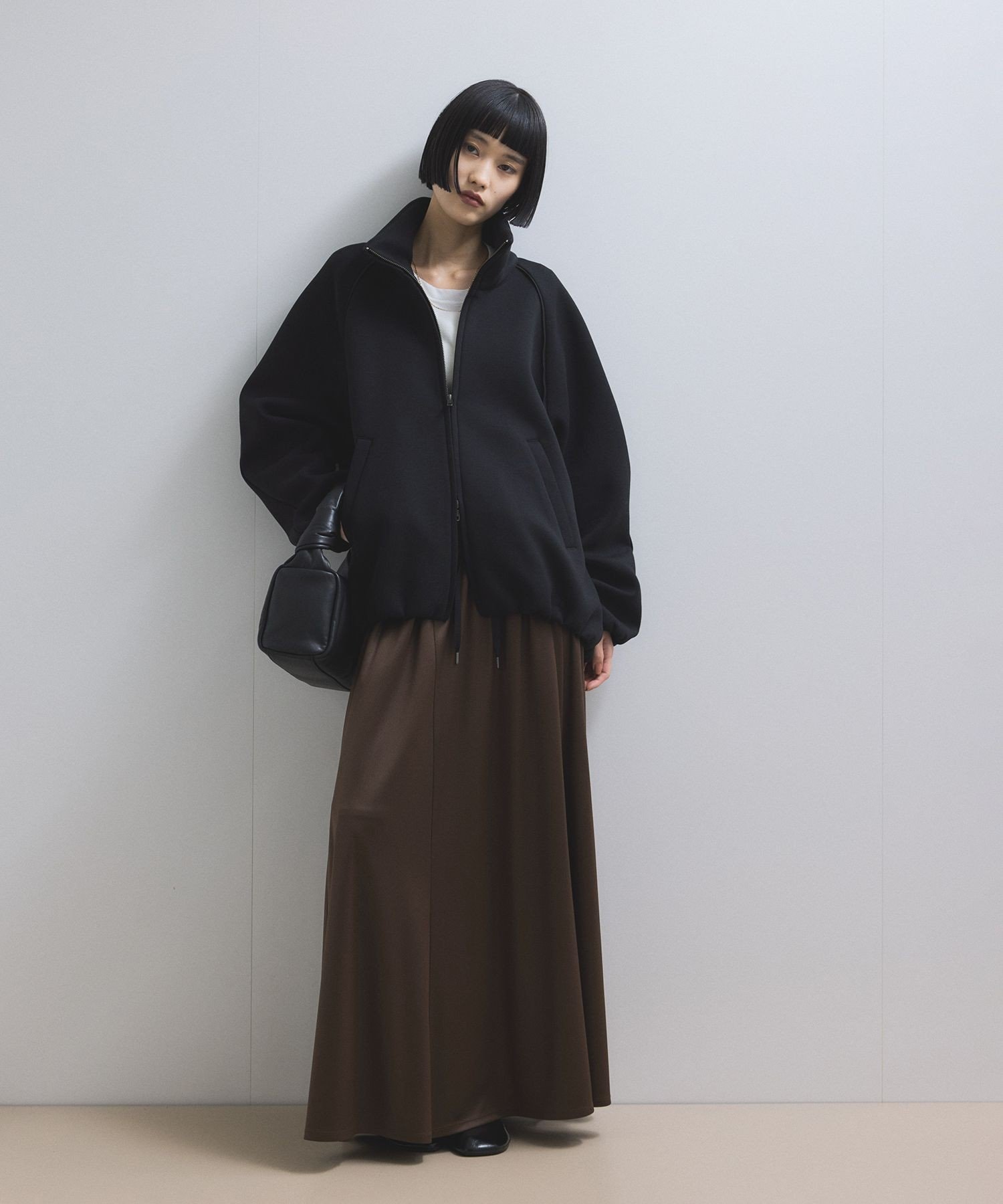 ADAM ET ROPE'｜エンボスギャザースカート | Rakuten Fashion(楽天