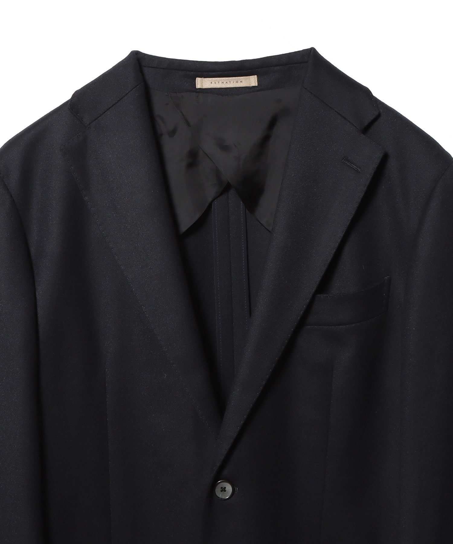 ESTNATION｜ストレッチサキソニー セットアップ2Bジャケット | Rakuten
