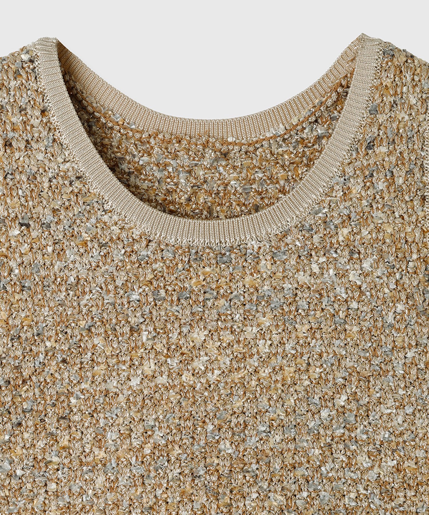 anuans｜ニットツイードタンクトップ | Rakuten Fashion(楽天