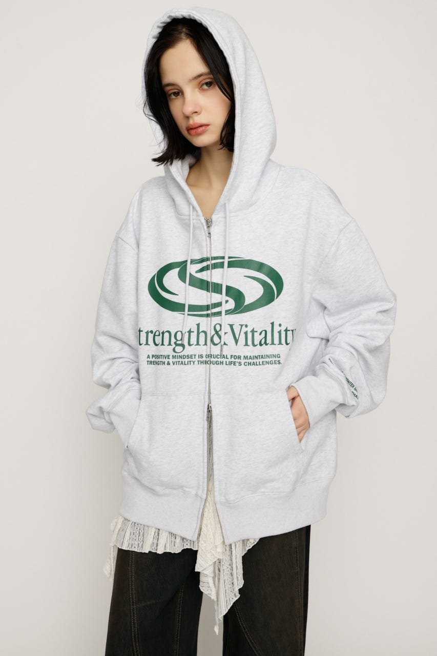 SLY｜PRINT OVER HOODIE | Rakuten Fashion(楽天ファッション／旧楽天