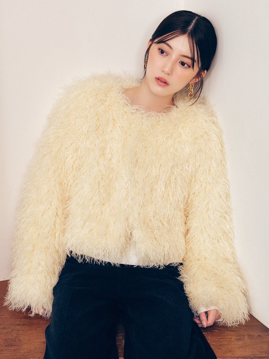 FRAY I.D｜ECOPELショートファーコート | Rakuten Fashion(楽天