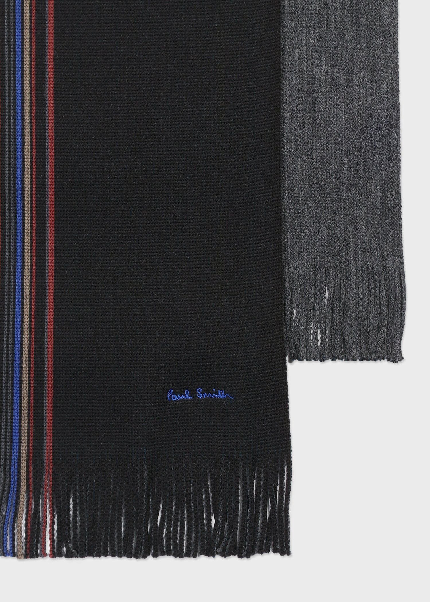 Paul Smith｜ハーフストライプ ラッセル マフラー | Rakuten Fashion