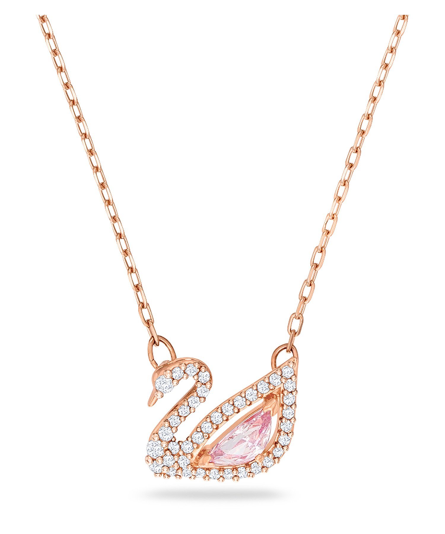 SWAROVSKI｜【公式】【スワロフスキー】Swan ネックレス, スワン