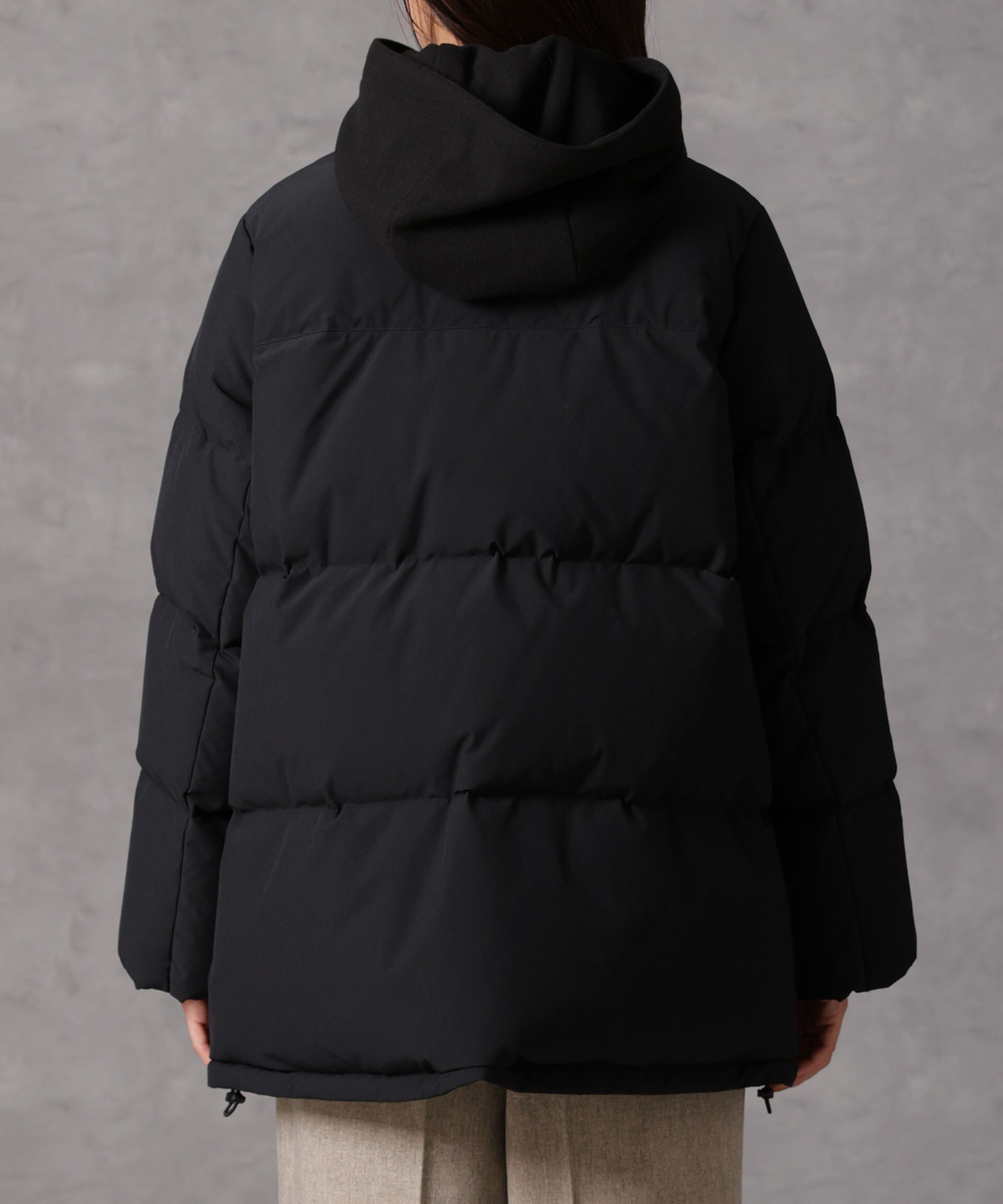 NANO universe｜「西川ダウン(R)」2WAY異素材フードダウン | Rakuten