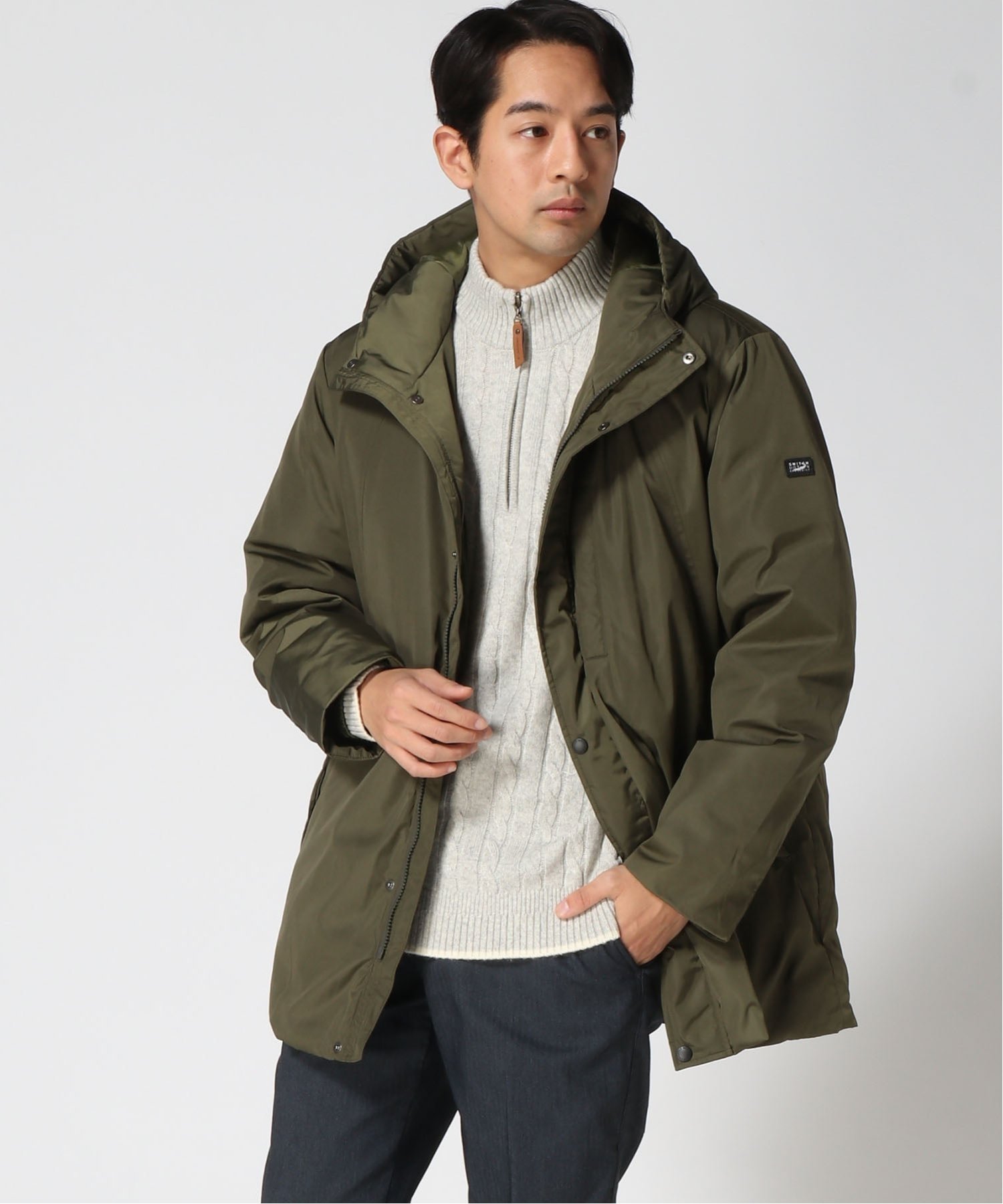 CROCODILE｜(M)メモリー素材 ダウン ジャケット | Rakuten Fashion