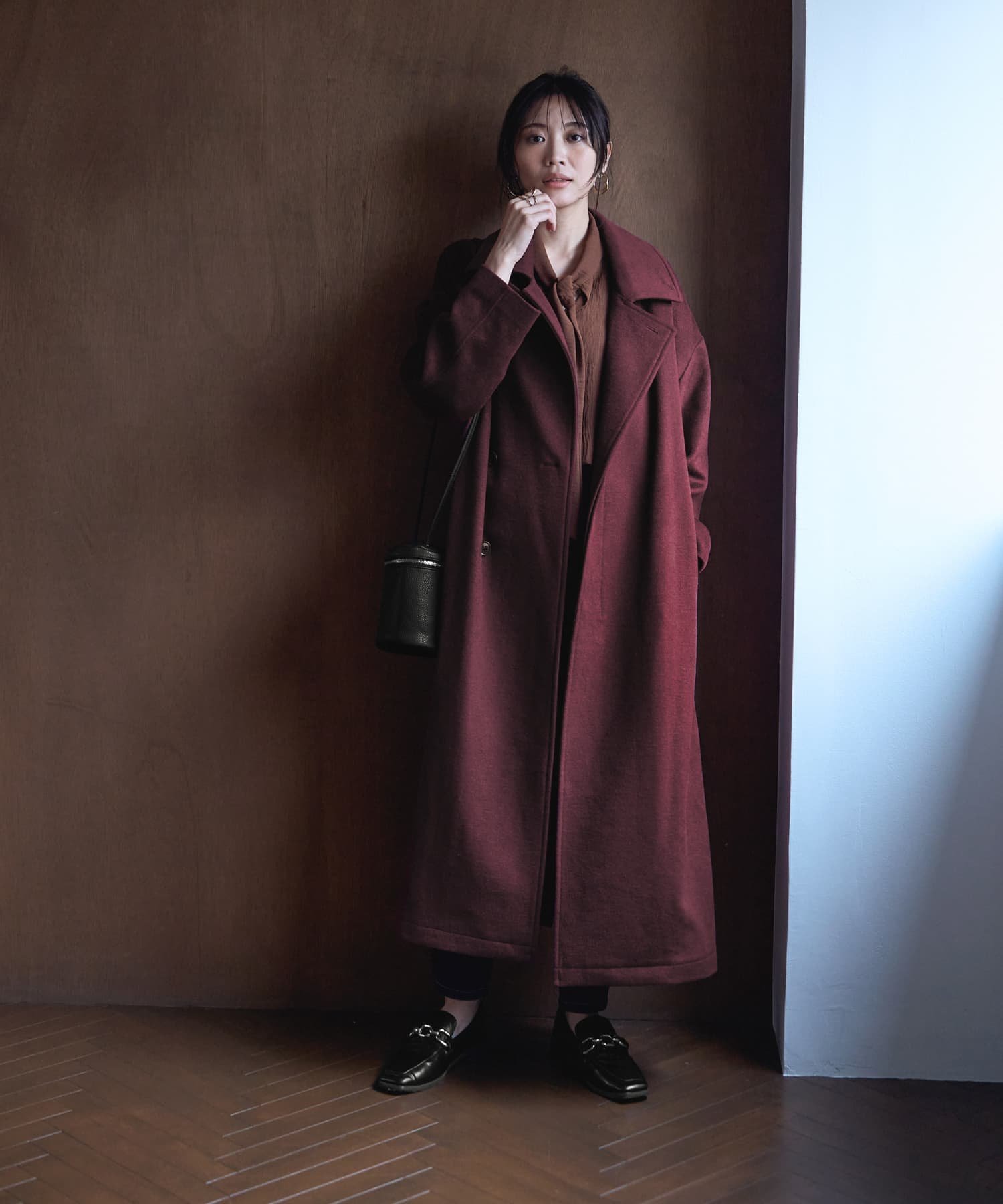 STYLE DELI｜【LUXE】ロングレングスウールコート | Rakuten Fashion