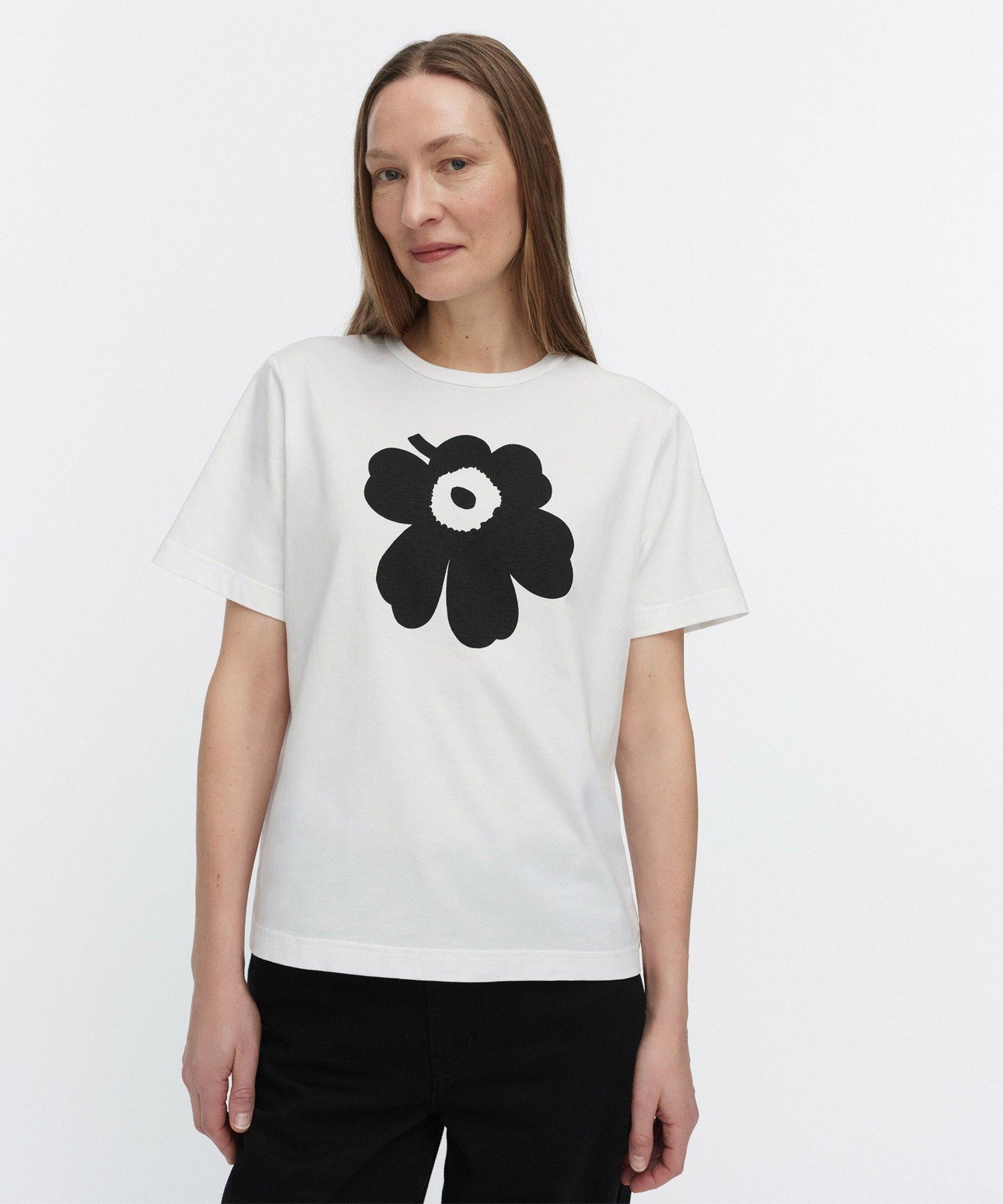 Marimekko｜Erna Unikko Placement Tシャツ | Rakuten Fashion(楽天
