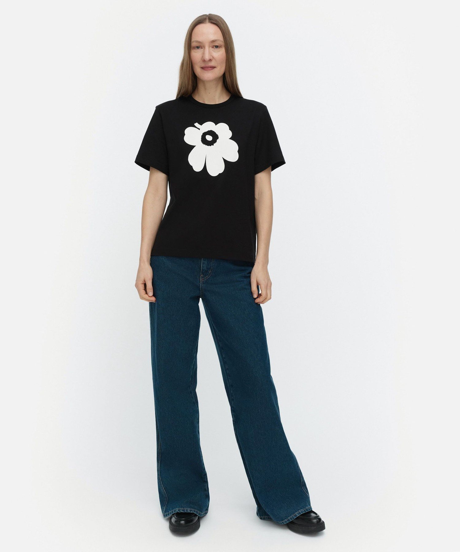 Marimekko｜Erna Unikko Placement Tシャツ | Rakuten Fashion(楽天