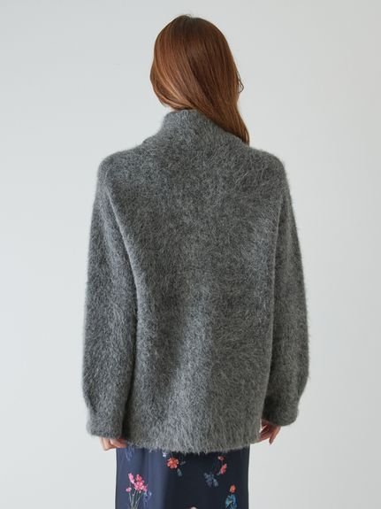 SNIDEL｜アルパカシャギージップコート | Rakuten Fashion(楽天