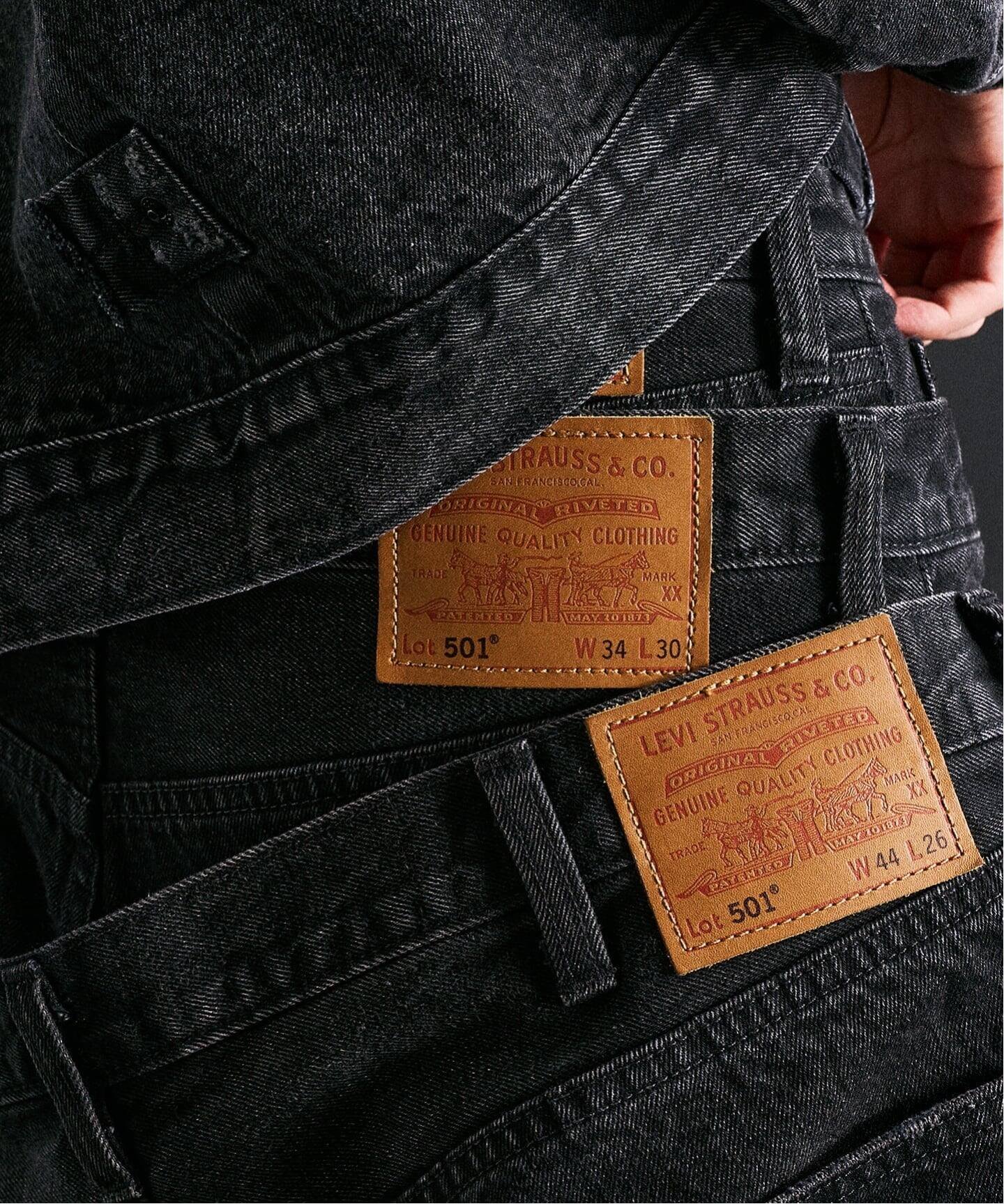 417 EDIFICE｜追加 Levi's(リーバイス) 30th 別注 501(R) BLACK L30