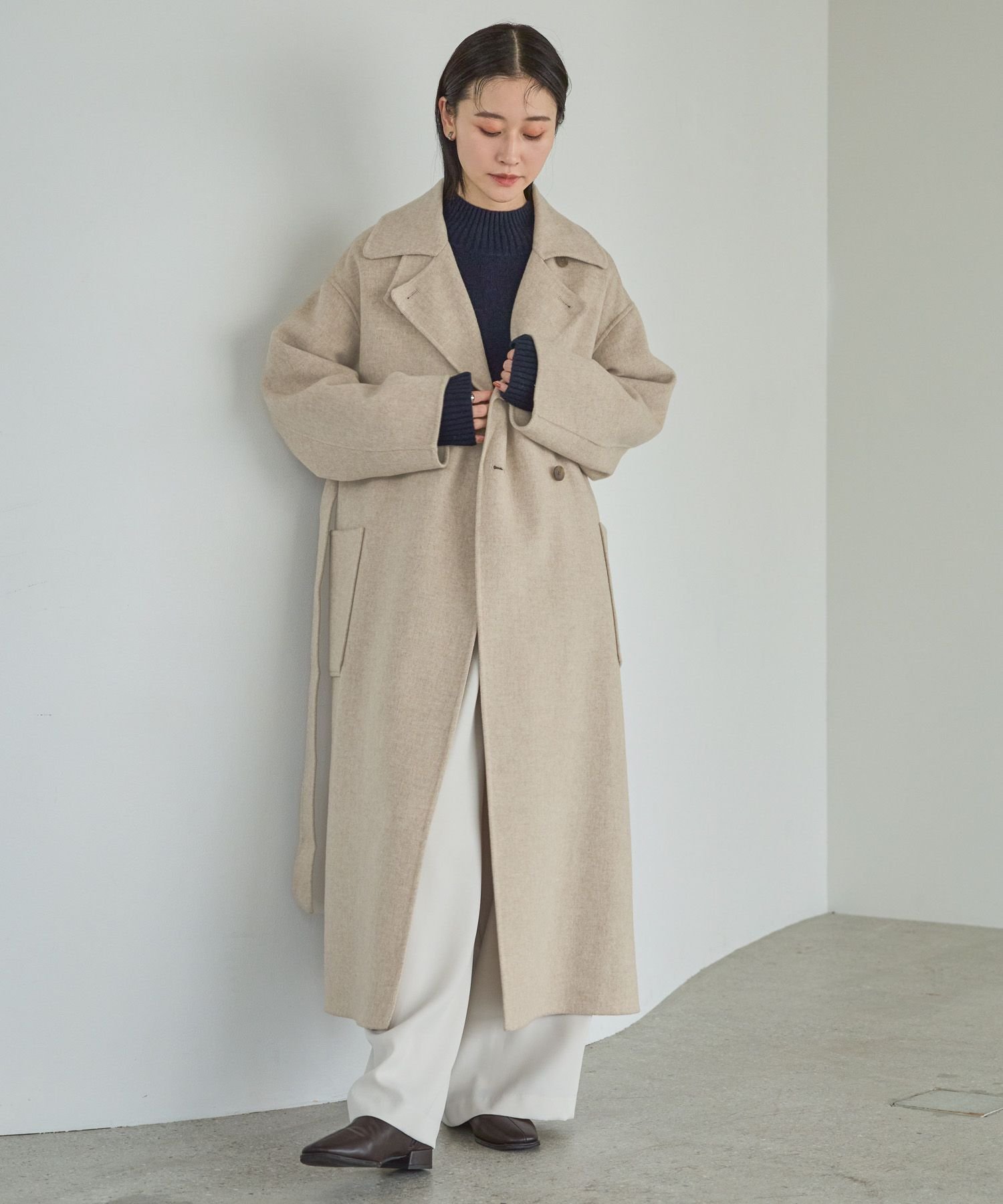 A part by｜カシープ3WAYスタンドロングコート | Rakuten Fashion(楽天