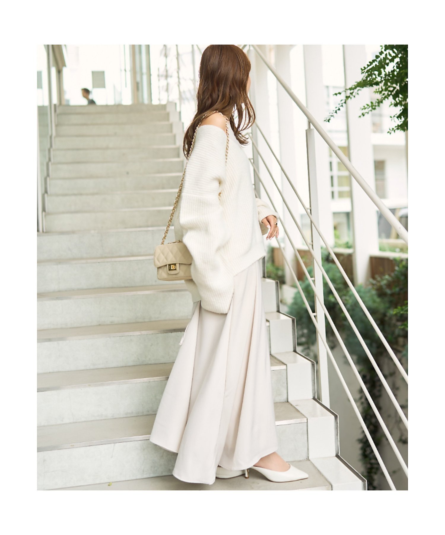 Rouge vif la cle｜【一部店舗限定】【2点セット】Vネックニット