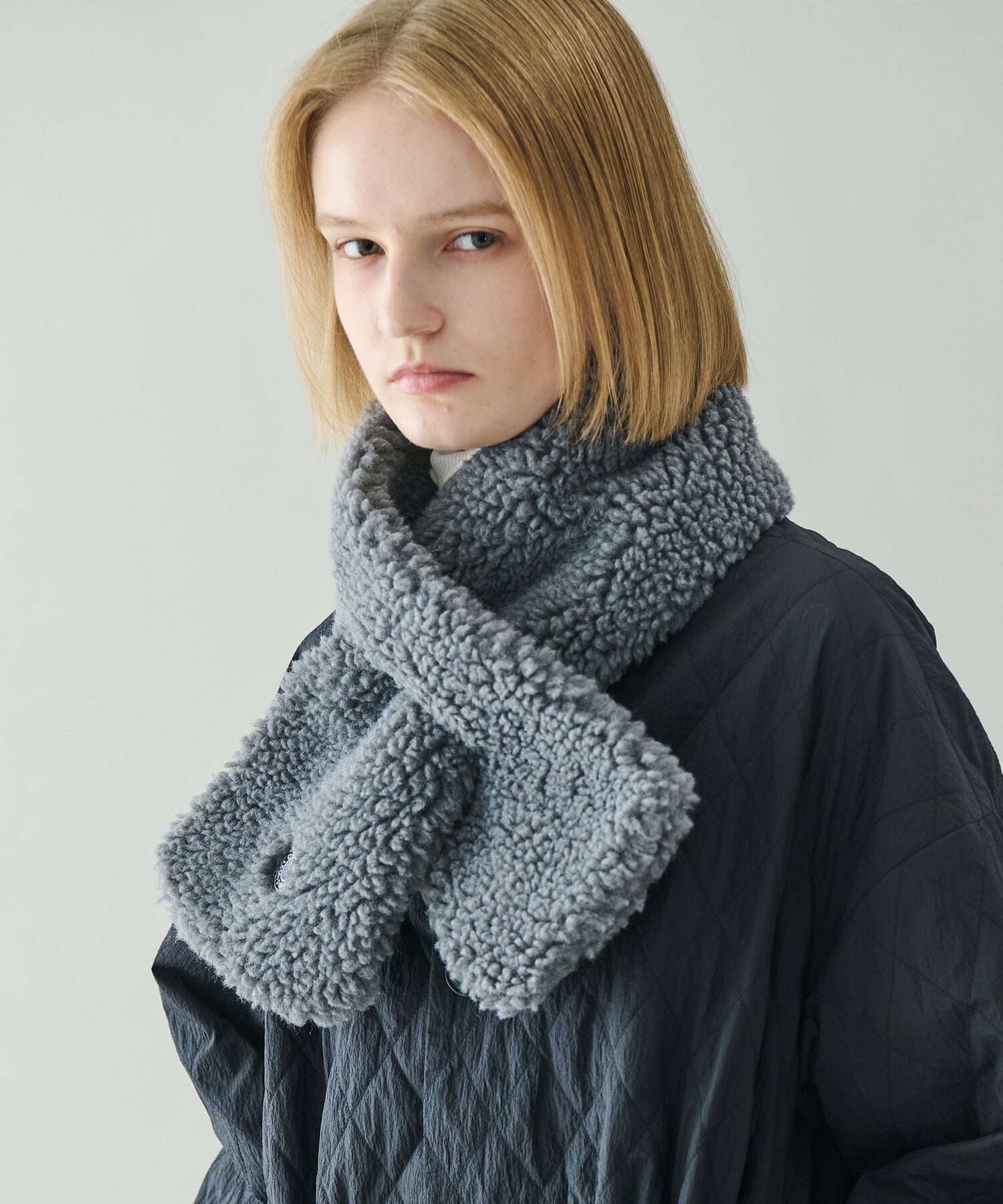 Bshop｜ORCIVAL | ボアフリース マフラー | Rakuten Fashion(楽天