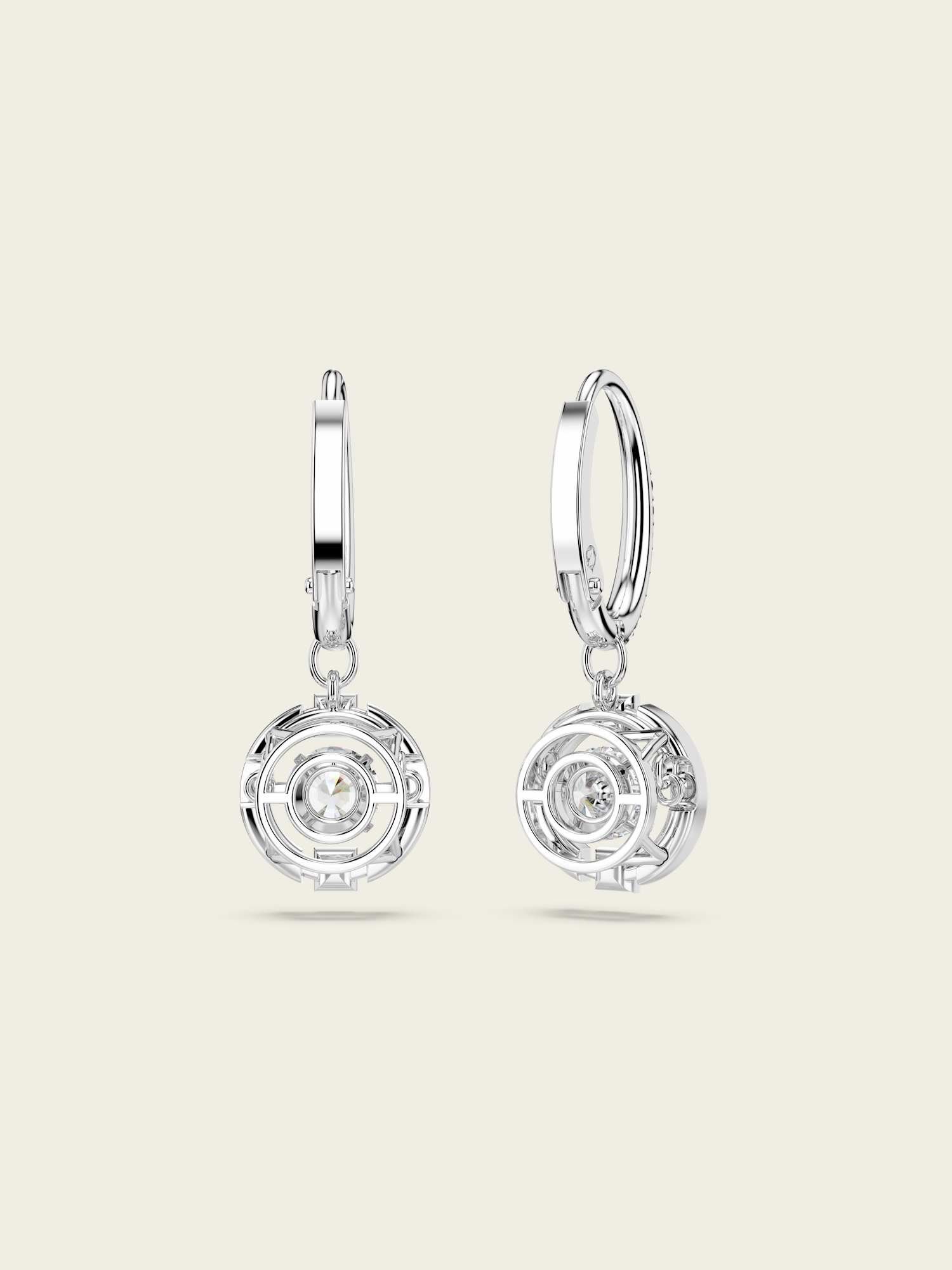 SWAROVSKI｜【公式】【スワロフスキー】Una ドロップピアス, ラウンド