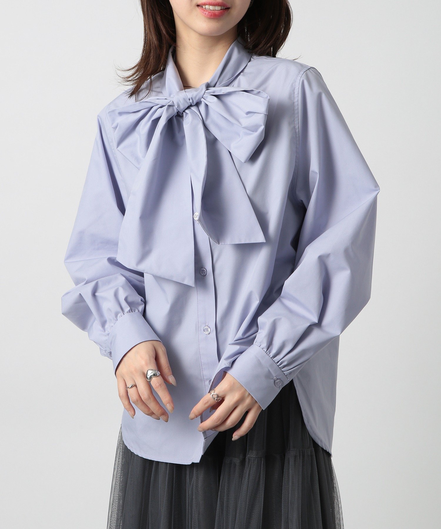 SETUP7｜MAISON BREEZE reveur/ボウタイリボンブラウス シャツ