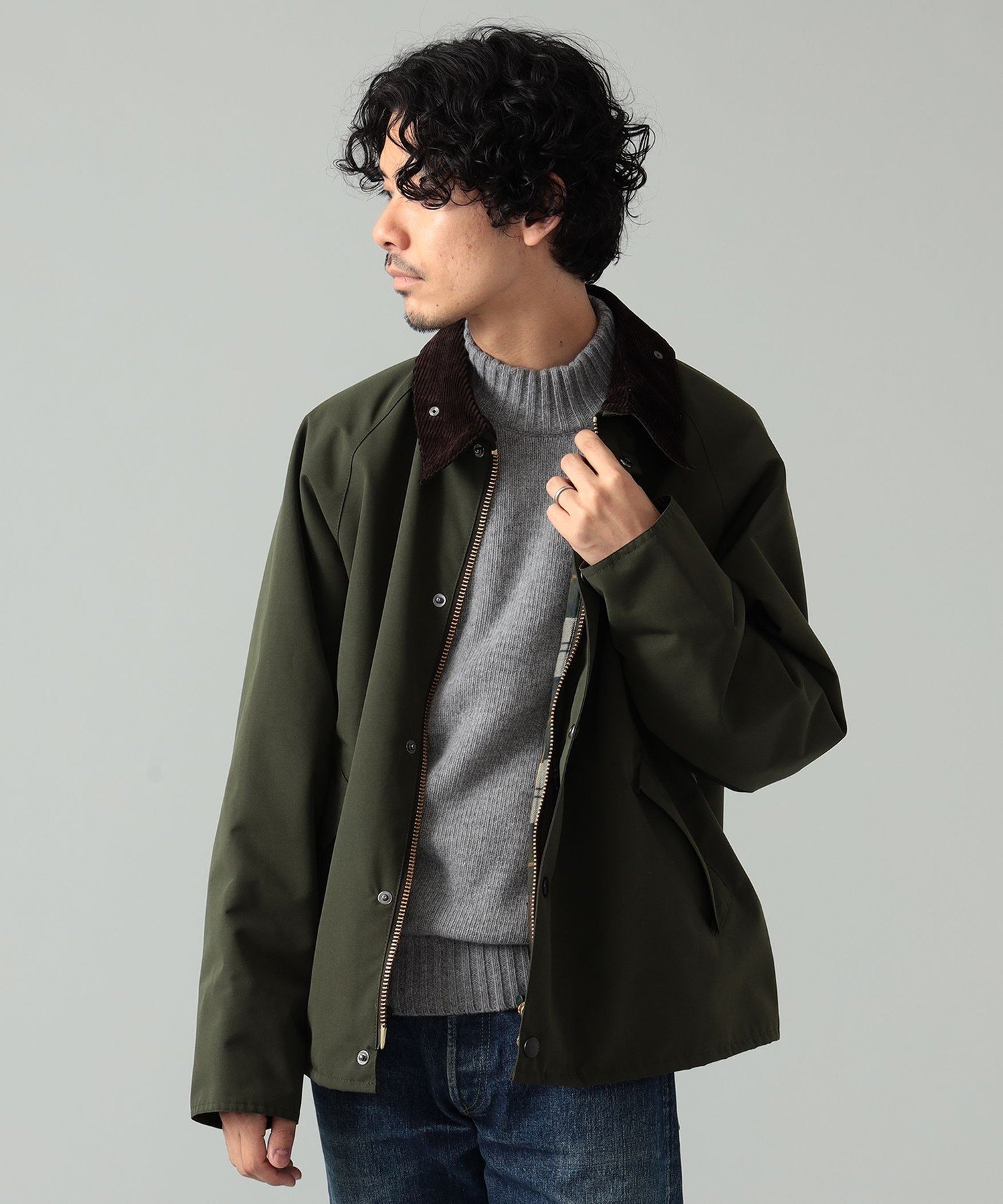 BEAMS MEN｜Barbour / TRANSPORT 2レイヤー ジャケット | Rakuten