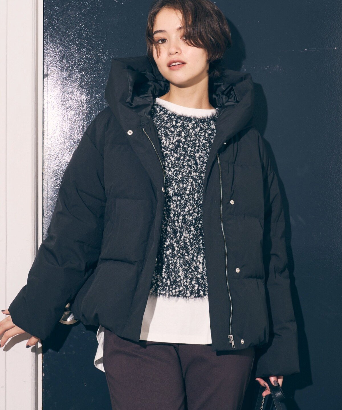 COMME CA ISM｜フーデッドショートダウン | Rakuten Fashion(楽天