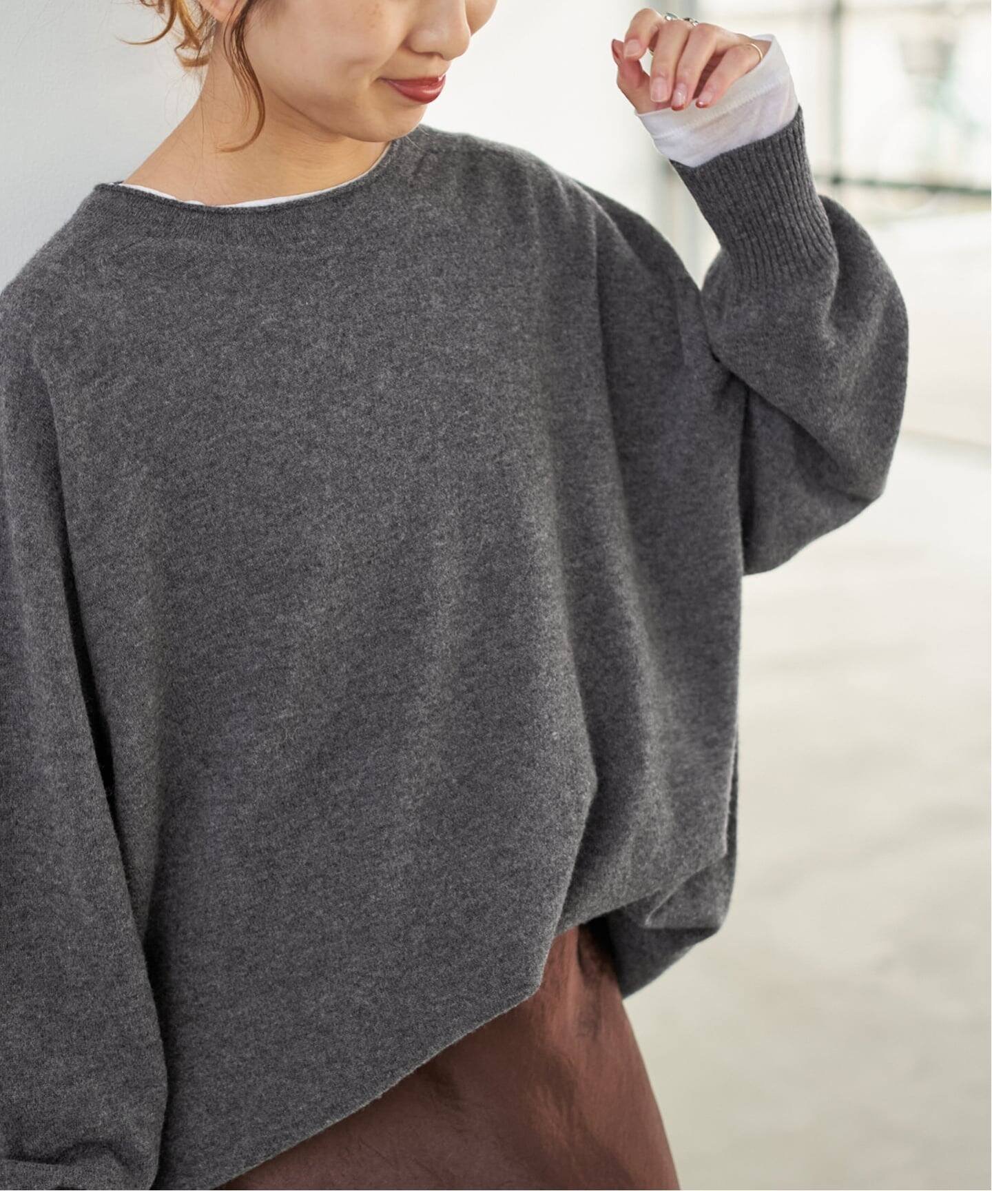 Spick & Span｜《追加》CHESSルーズボートネックプルオーバー