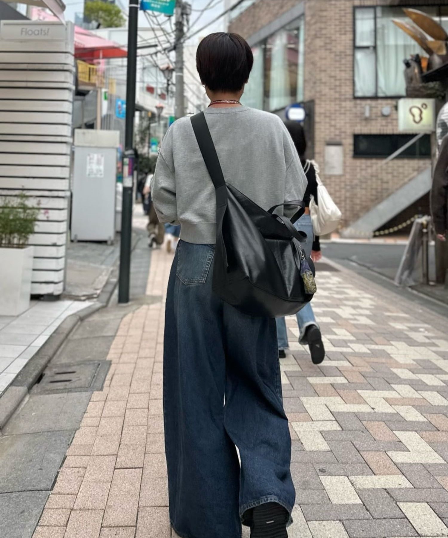 ear PAPILLONNER｜《牛革/A4サイズ対応》ワイドテープトートバッグ L