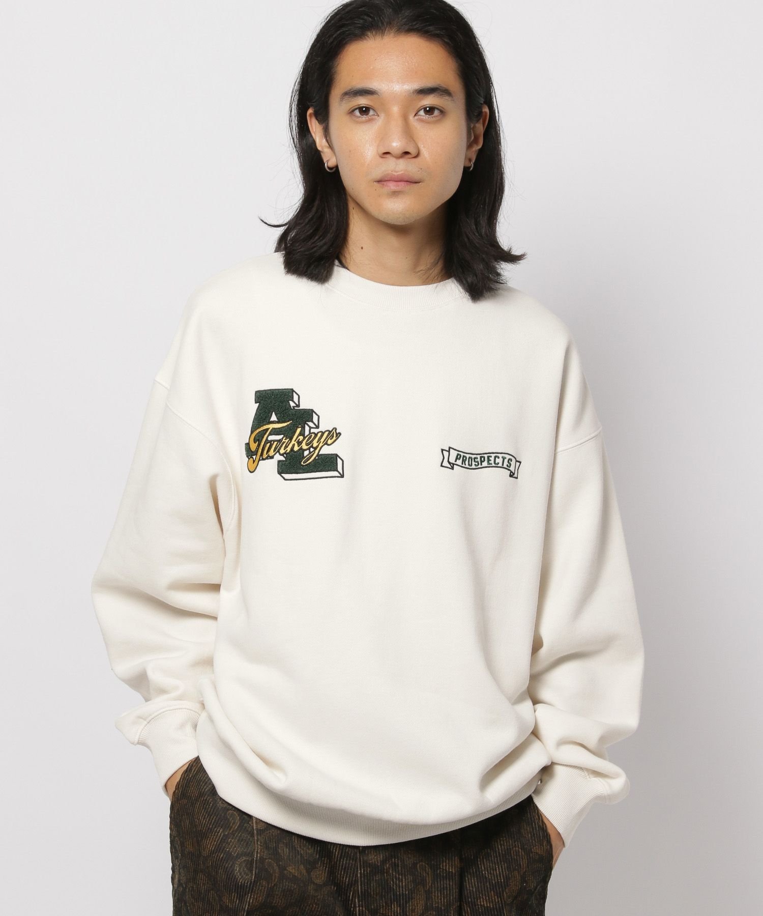 niko and ｜裏起毛サガラ刺繍プルオーバー | Rakuten Fashion(楽天