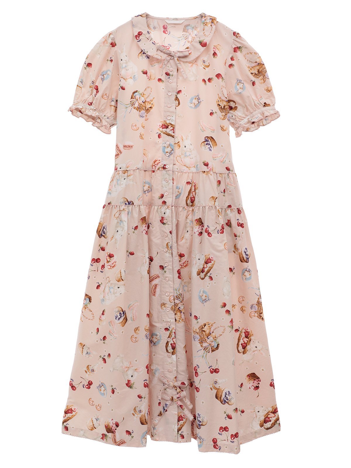 PINK HOUSE｜スイーツスプリングバニープリントワンピース | Rakuten