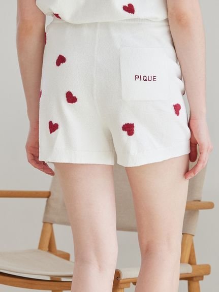 gelato pique｜【ONLINE限定】エアリーモコハートジャガードプル