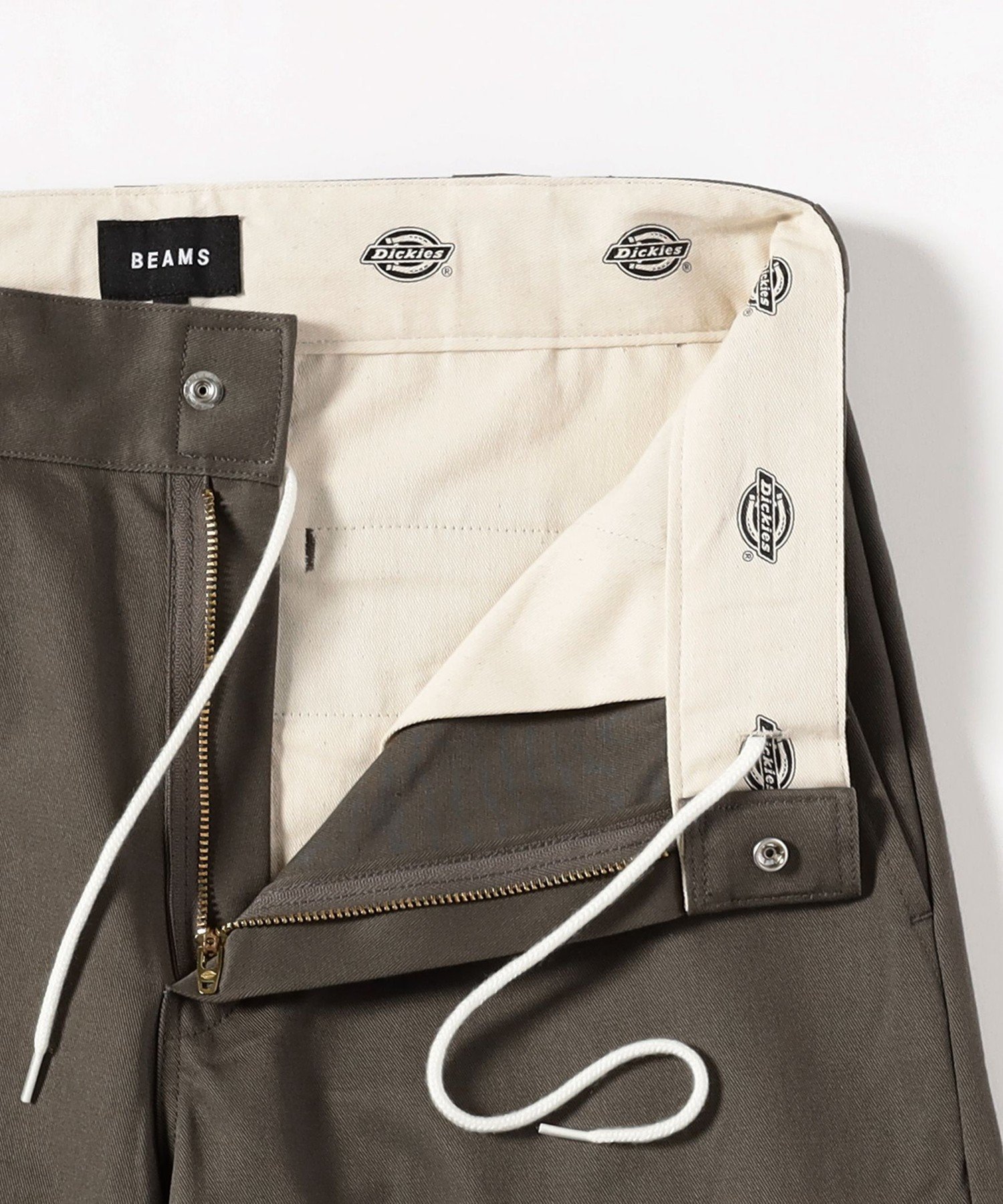 BEAMS MEN｜【別注】Dickies / ワイド チノ パンツ | Rakuten Fashion