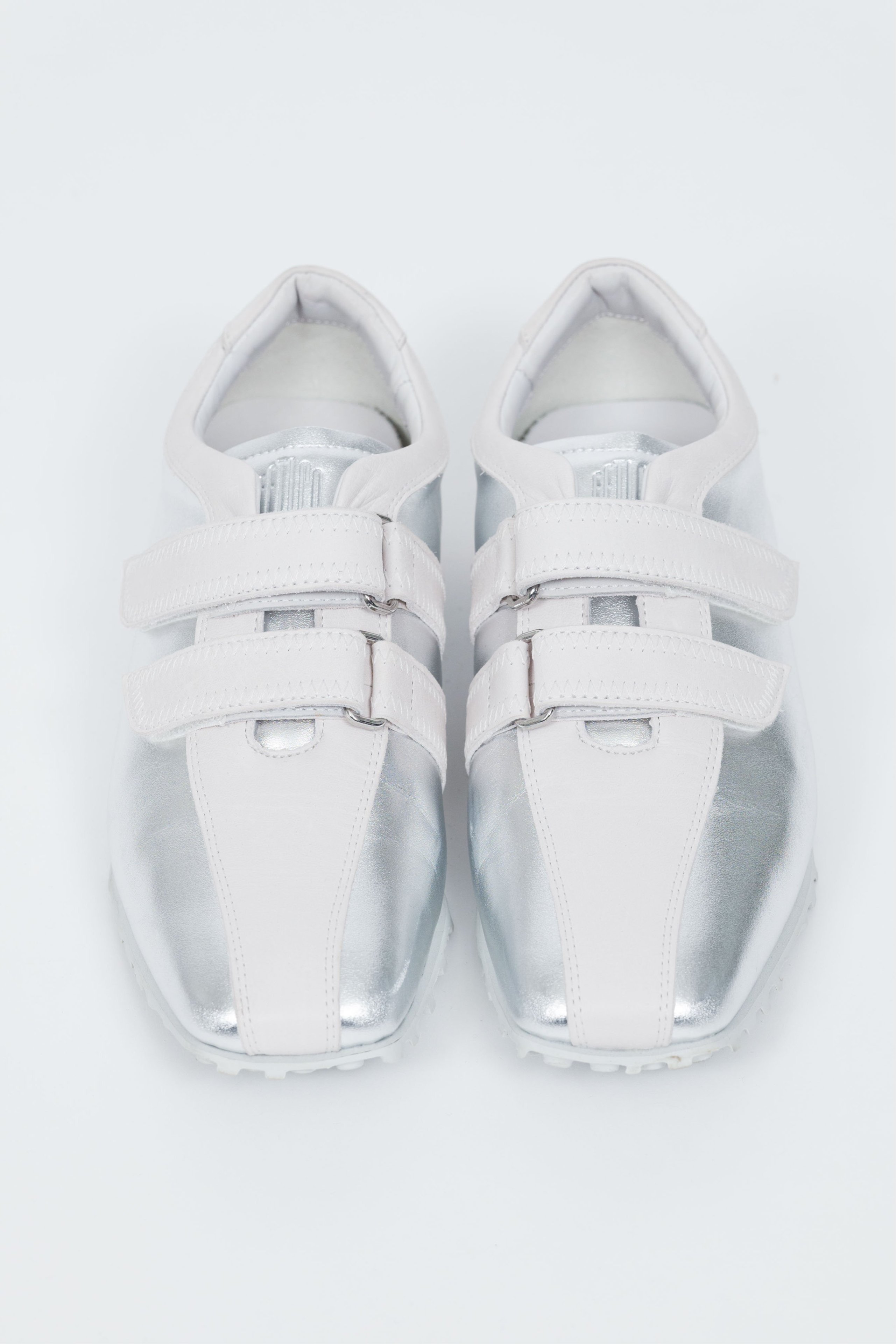 FETICO｜SQUARE-TOE LEATHER SNEAKERS | Rakuten Fashion(楽天