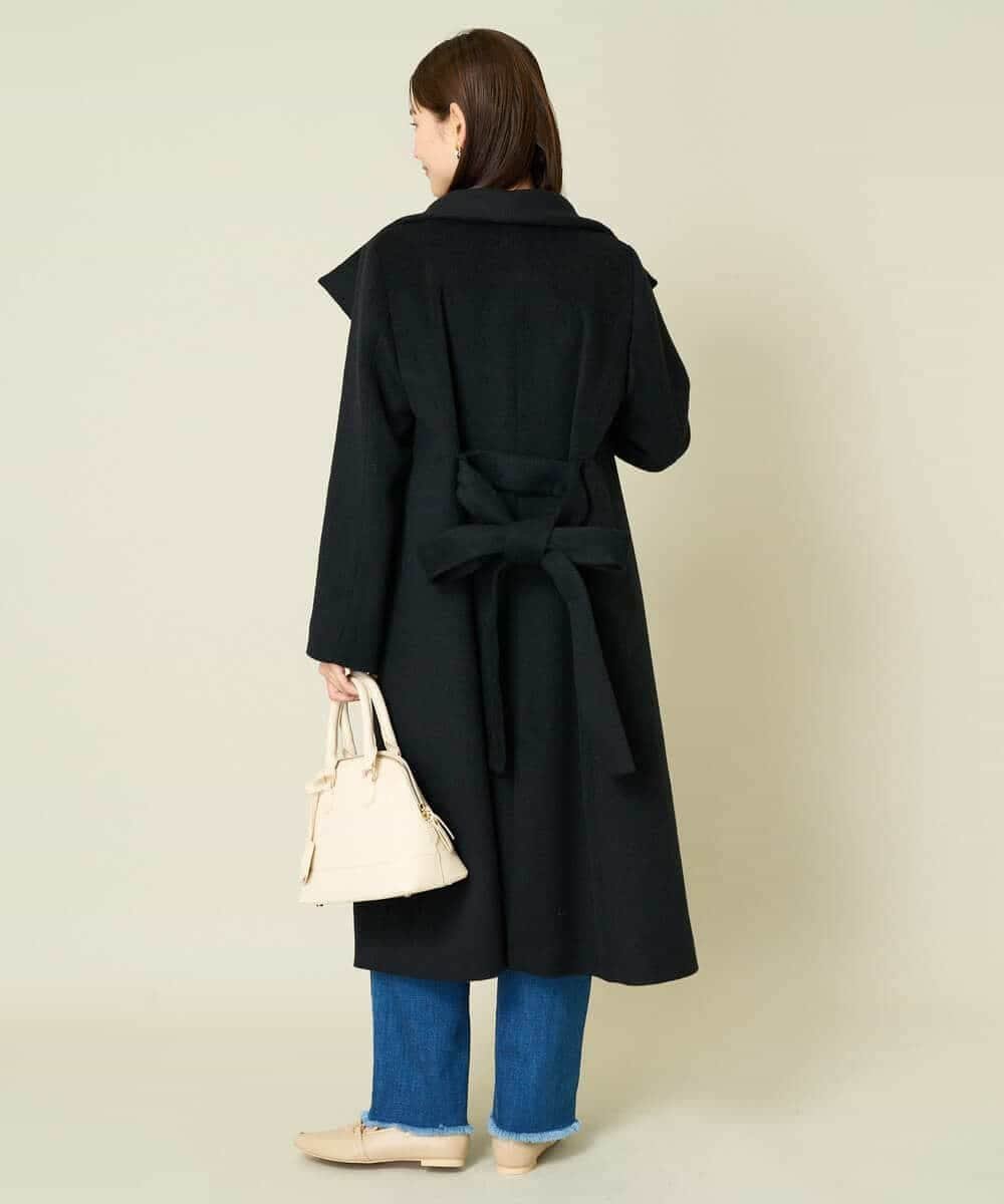 a.v.v｜【2WAY】折り返しラペルロングコート | Rakuten Fashion(楽天