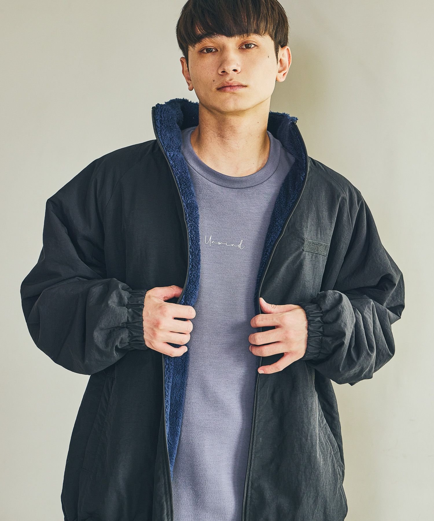 LAKOLE｜リバーシブルボアブルゾン | Rakuten Fashion(楽天