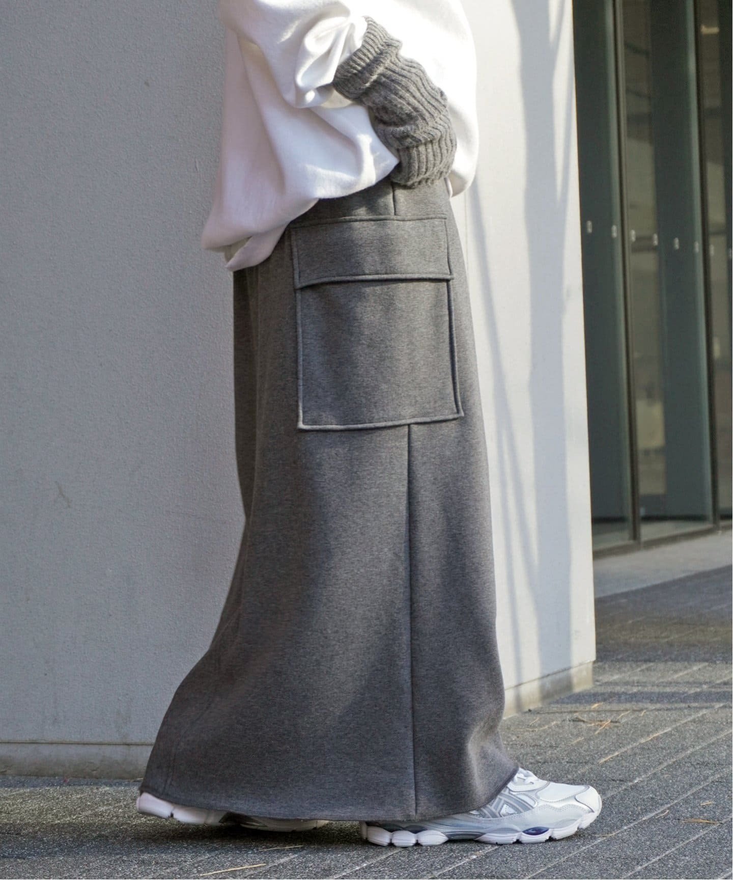 AP STUDIO｜ウォームスウェットカーゴスカート | Rakuten Fashion(楽天