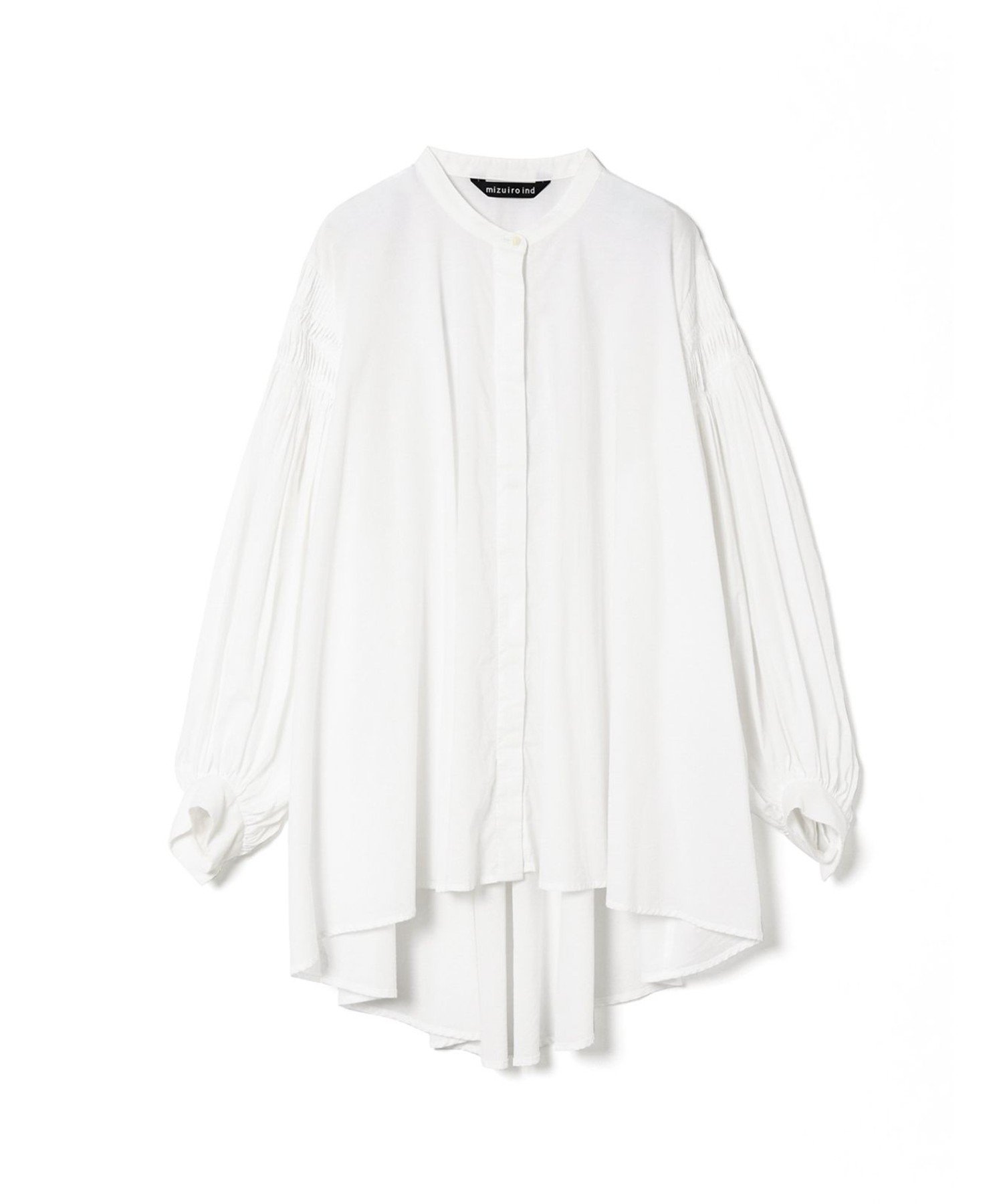 MARcourt｜mizuiro ind ピンタックパフスリーブシャツ | Rakuten