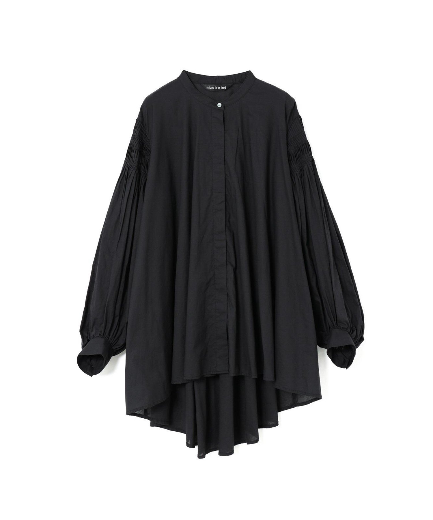 MARcourt｜mizuiro ind ピンタックパフスリーブシャツ | Rakuten