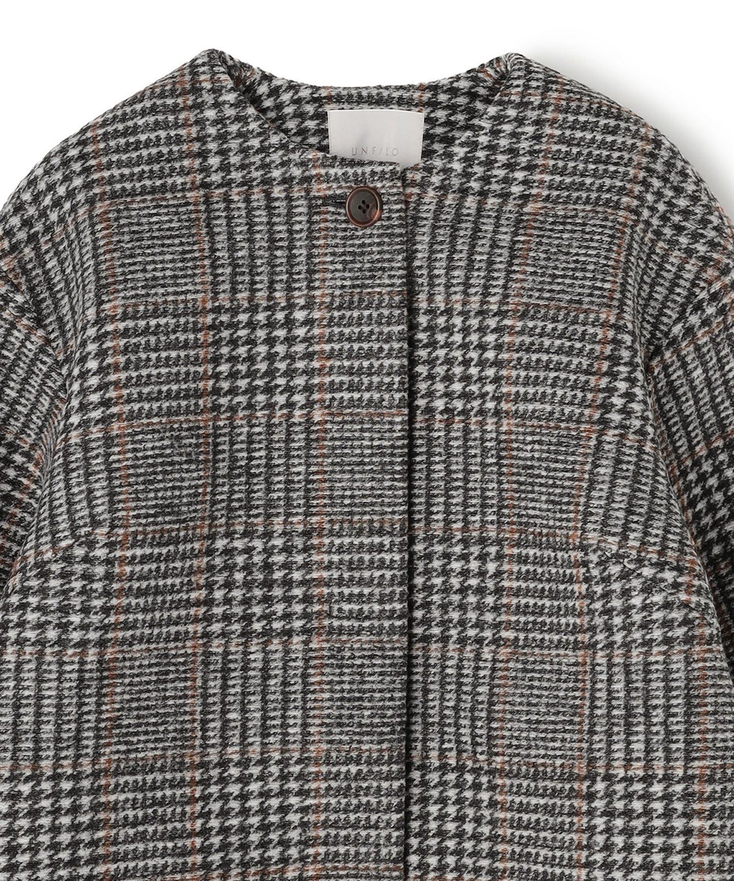 UNFILO｜ボンディング フォルムコート | Rakuten Fashion(楽天