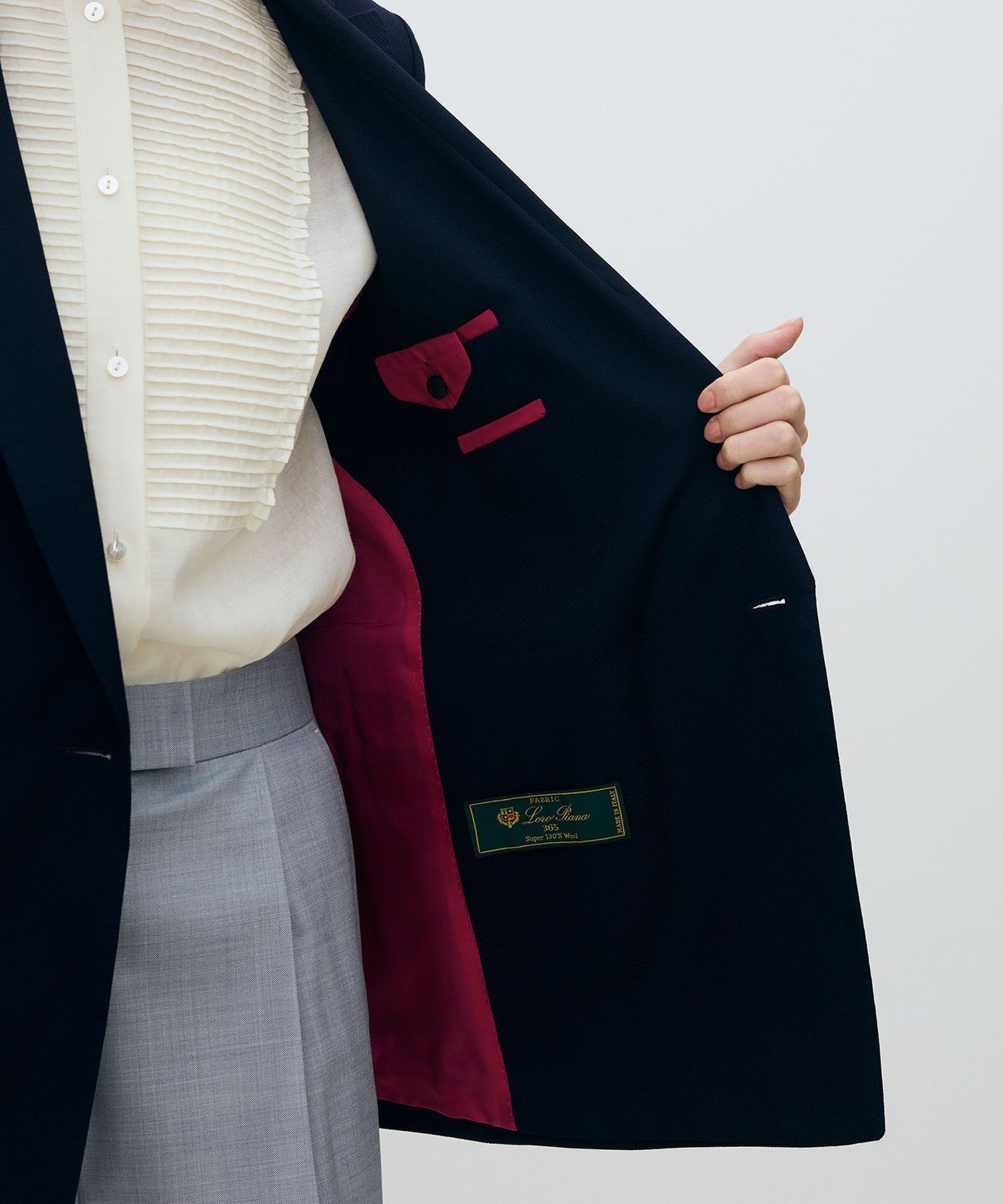 TOMORROWLAND｜スーパーウール ダブルブレストジャケット | Rakuten