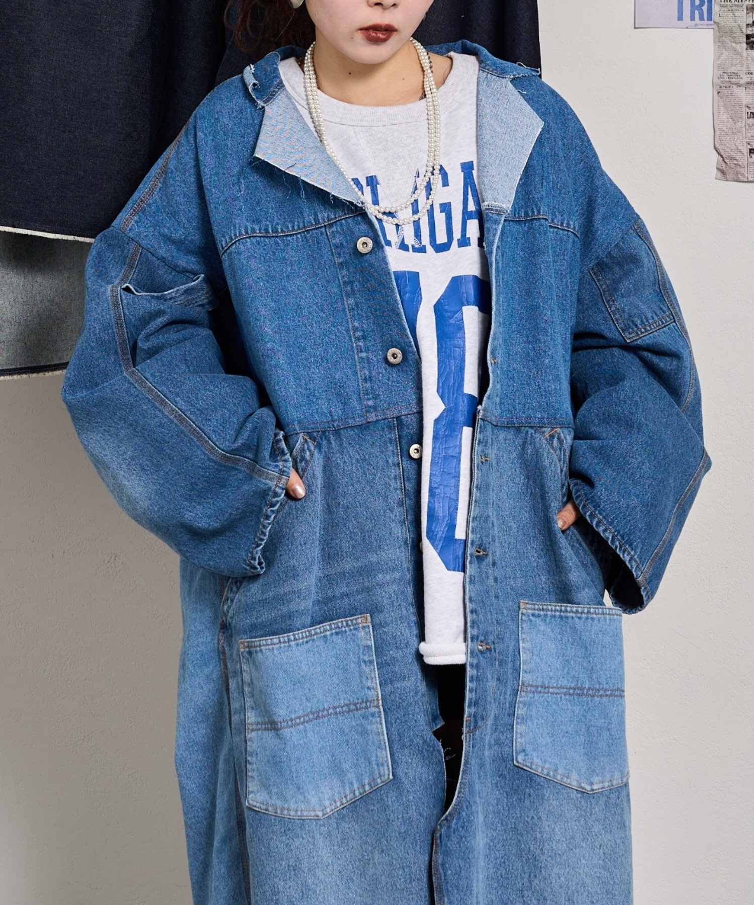 CIAOPANIC TYPY｜【etsinta】リメイクデニムショップコート | Rakuten