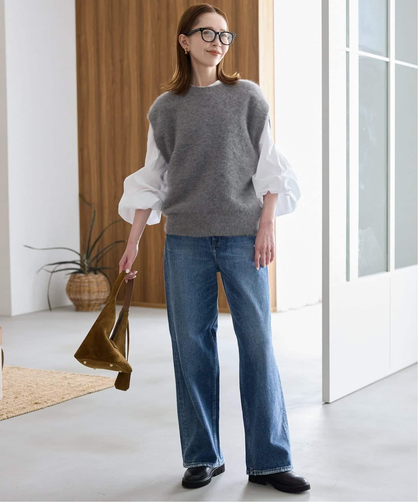 SLOBE IENA｜フォックスアルパカ ニットベスト | Rakuten Fashion(楽天