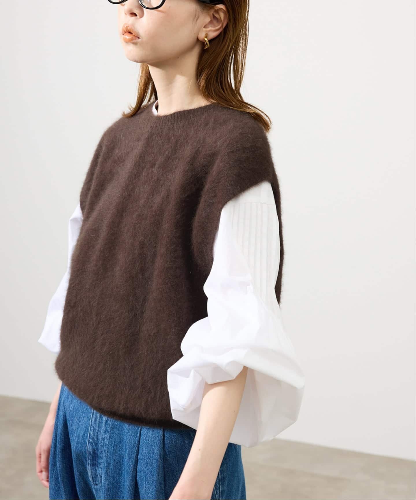 SLOBE IENA｜フォックスアルパカ ニットベスト | Rakuten Fashion(楽天