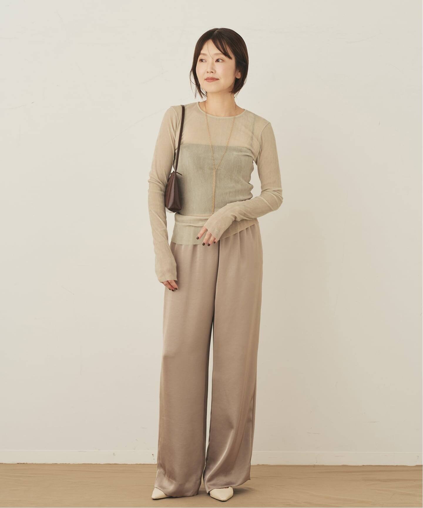 plage｜《一部カラーWEB限定追加》Flocky Mesh ロンT | Rakuten