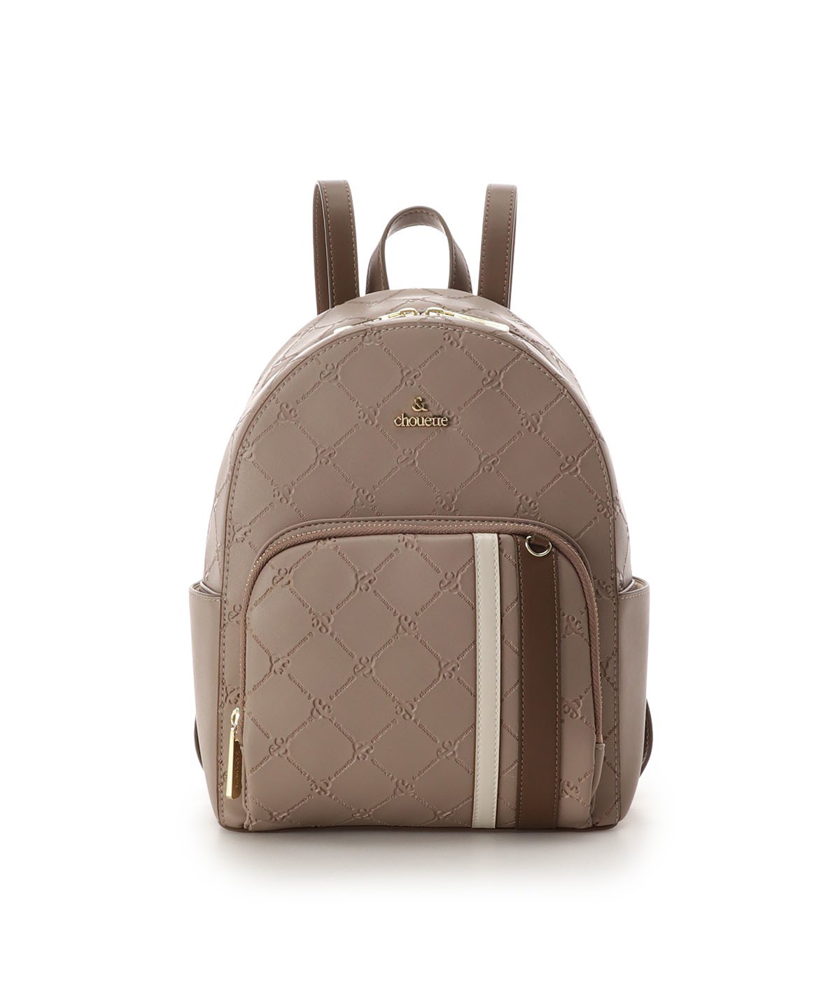 & chouette｜型押しモノグラム リュック | Rakuten Fashion(楽天