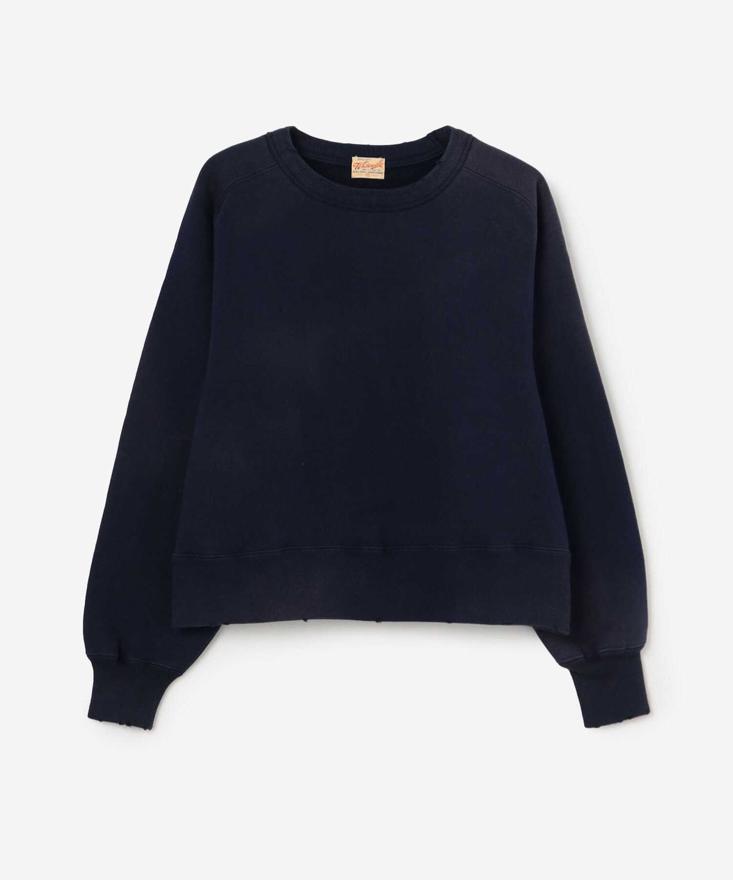 ダメージクルーネック Bshop｜WHITESVILLE |<別注>ダメージ クルーネックスウェット WOMEN
