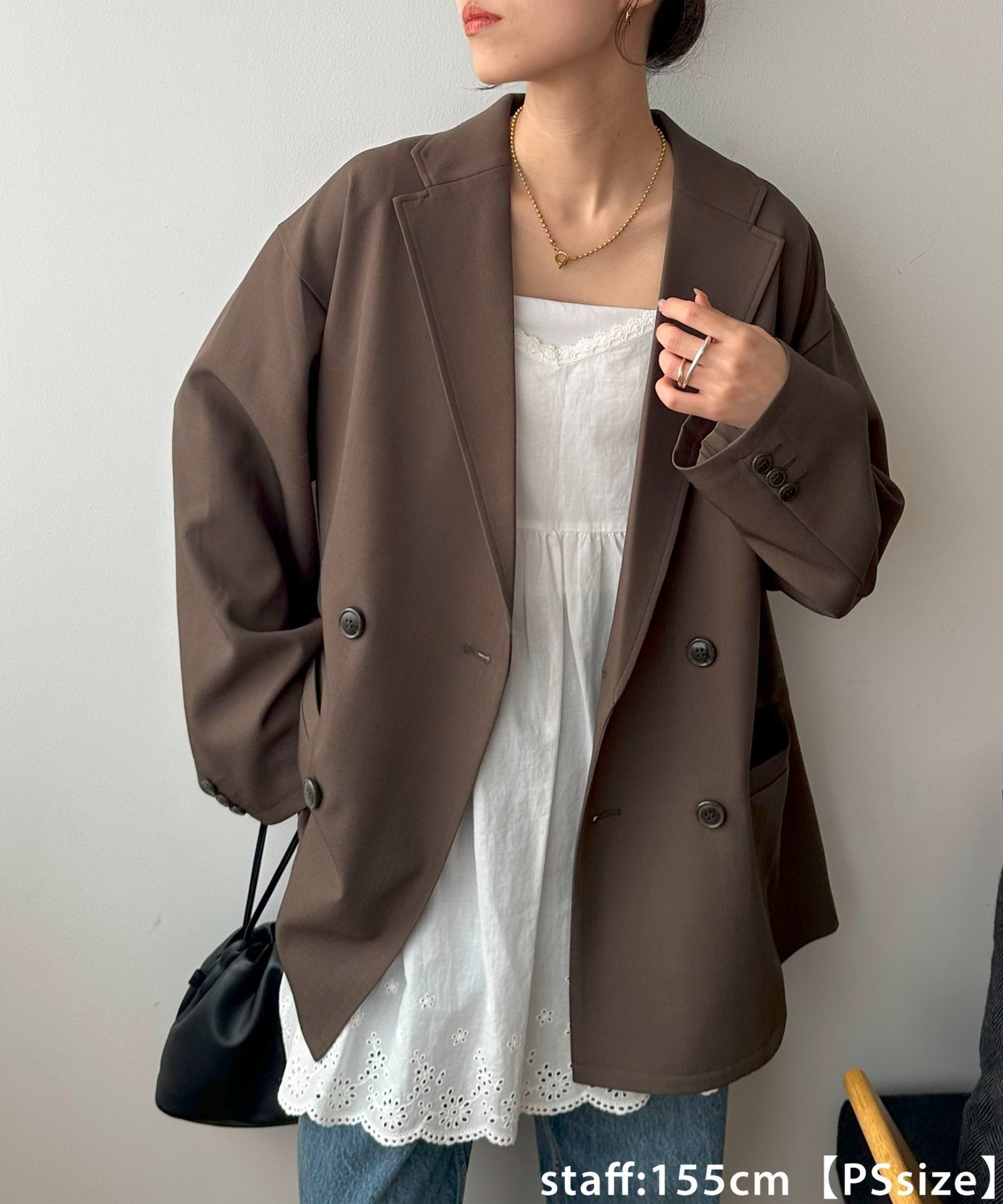 Discoat｜【ユニセックス】Wブレストオーバージャケット | Rakuten