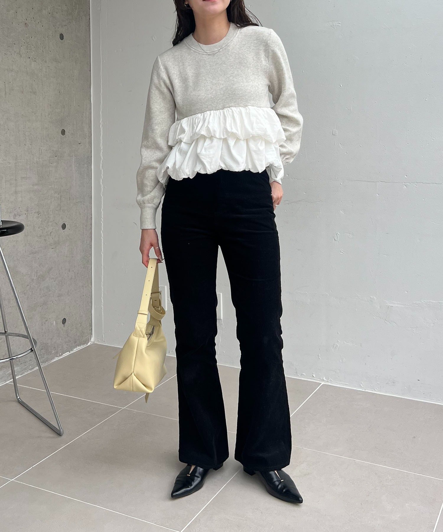 CAPRICIEUX LE'MAGE｜バルーンティアードプルオーバー | Rakuten