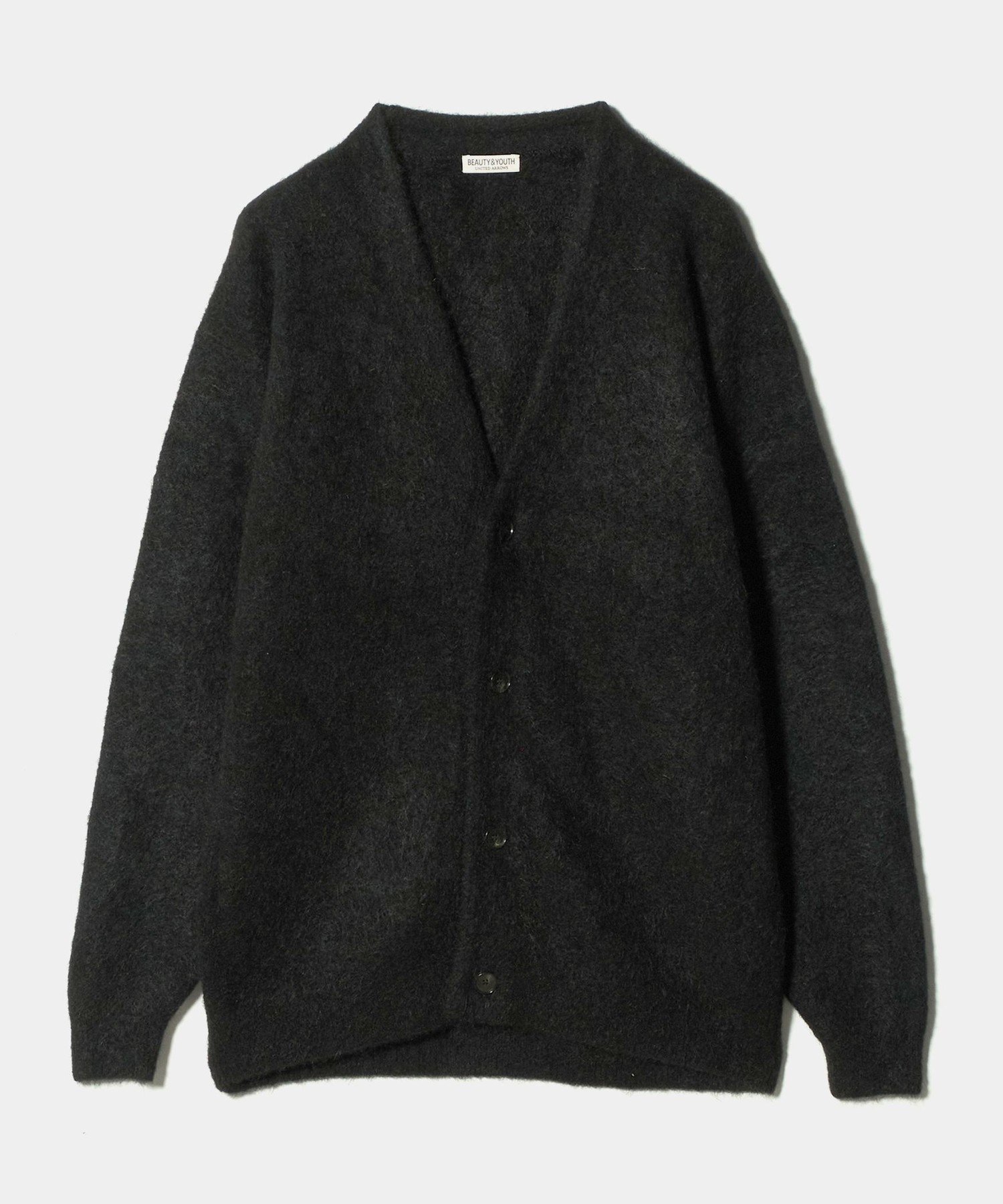 BEAUTY&YOUTH UNITED ARROWS｜シャギー モヘヤ Vネック カーディガン