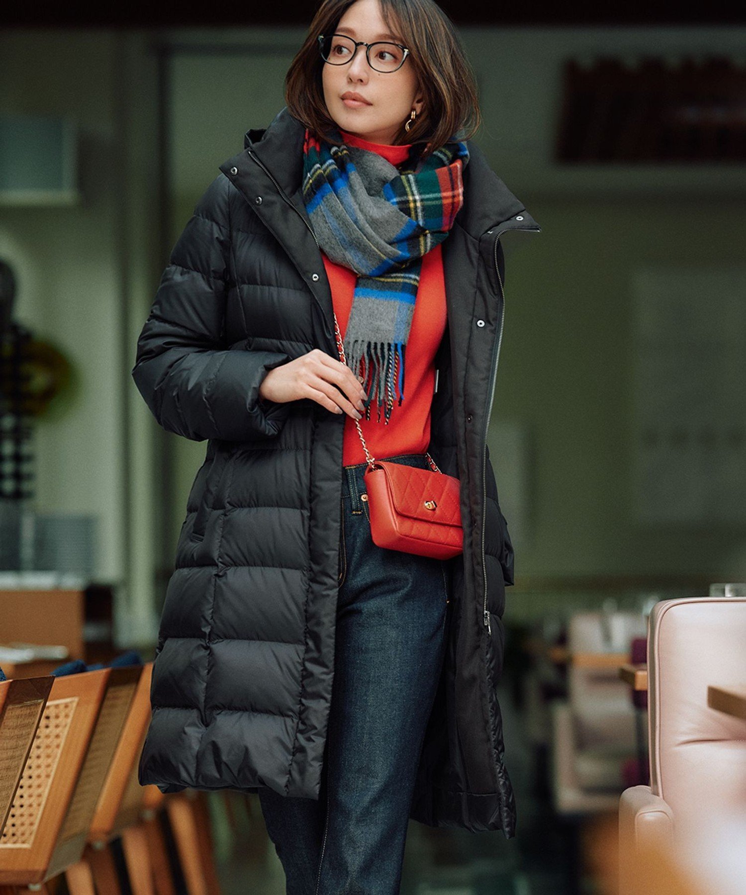 23区｜【洗える】シレータフタ ロング ダウンコート | Rakuten Fashion