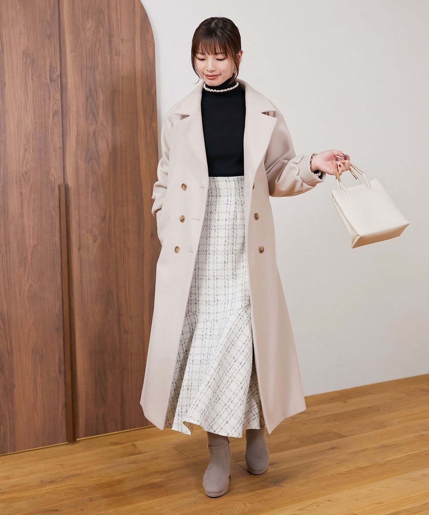 MAJESTIC LEGON｜バックデザインチェスターコート | Rakuten Fashion