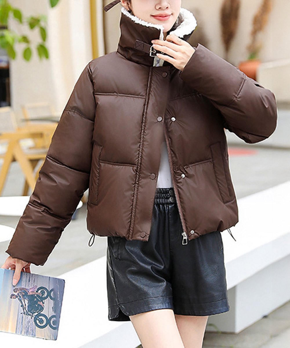 miniministore｜ボア襟エコダウンジャケット 中綿ブルゾン | Rakuten